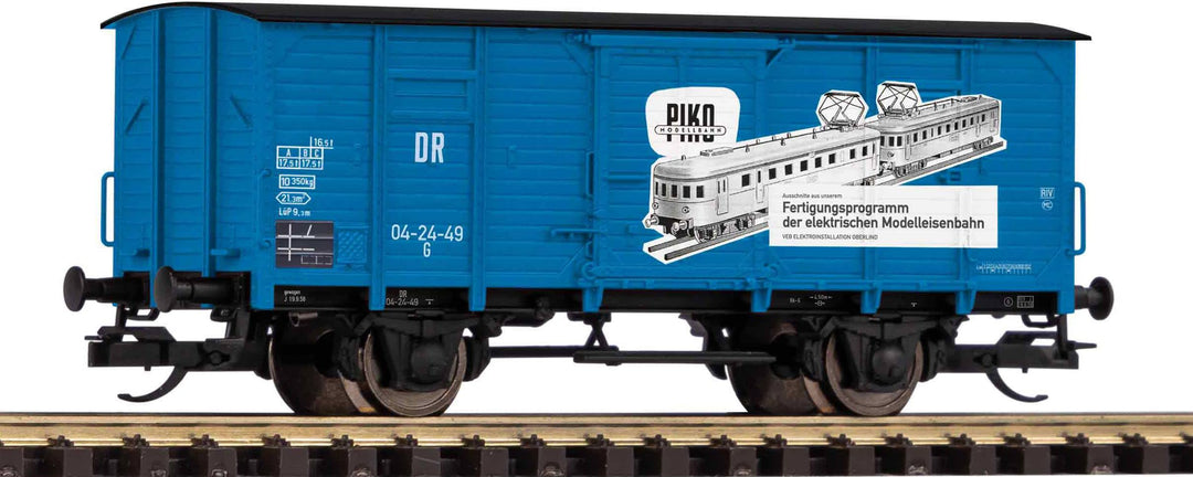 Piko 47777 TT-Gedeckter Güterwagen G02, DR, Ep.III 'VEB PIKO'