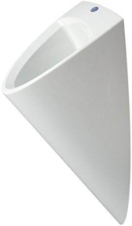 wasserloses Urinal CULU one Pissoir mit Membran Geruchsverschluss (grau-beige), Grau-beige