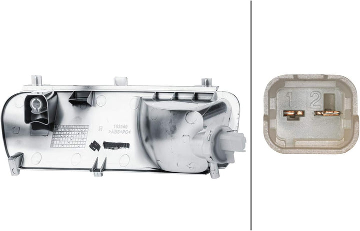 HELLA 2NR 982 008-121 Nebelschlussleuchte - Glühlampe - 12V - rechts, Rechts