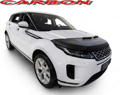 AB3-00514 Carbon Optik AUTO-BRA kompatibel mit Range Rover Evoque Bj. ab 2018 Haubenbra Steinschlags