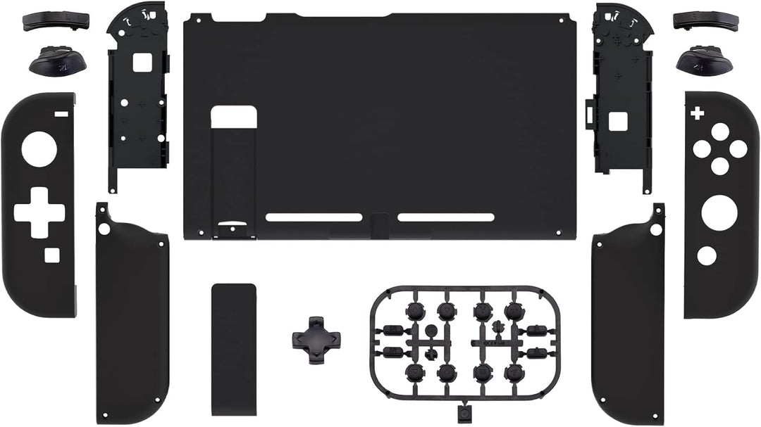 eXtremeRate Gehäuse Hülle für nintendo Switch,Custom D-Pad Version Case Schutzhülle mit Tasten für S