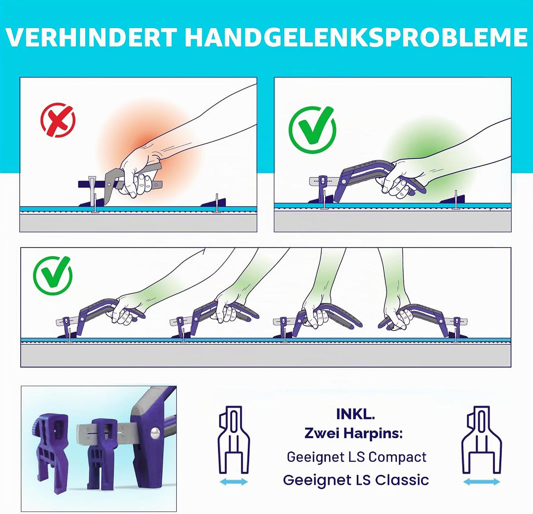 Peygran® Ergonomic Zange für Nivelliersystem 3-30 mm Fliesenstärke 0200328
