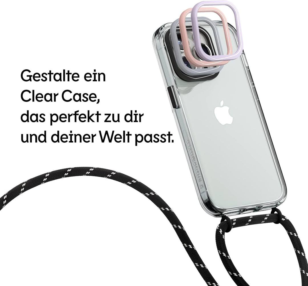 RHINOSHIELD Crystal Clear Case kompatibel mit [iPhone 14/13] | Fortschrittliche Vergilbungsresistenz