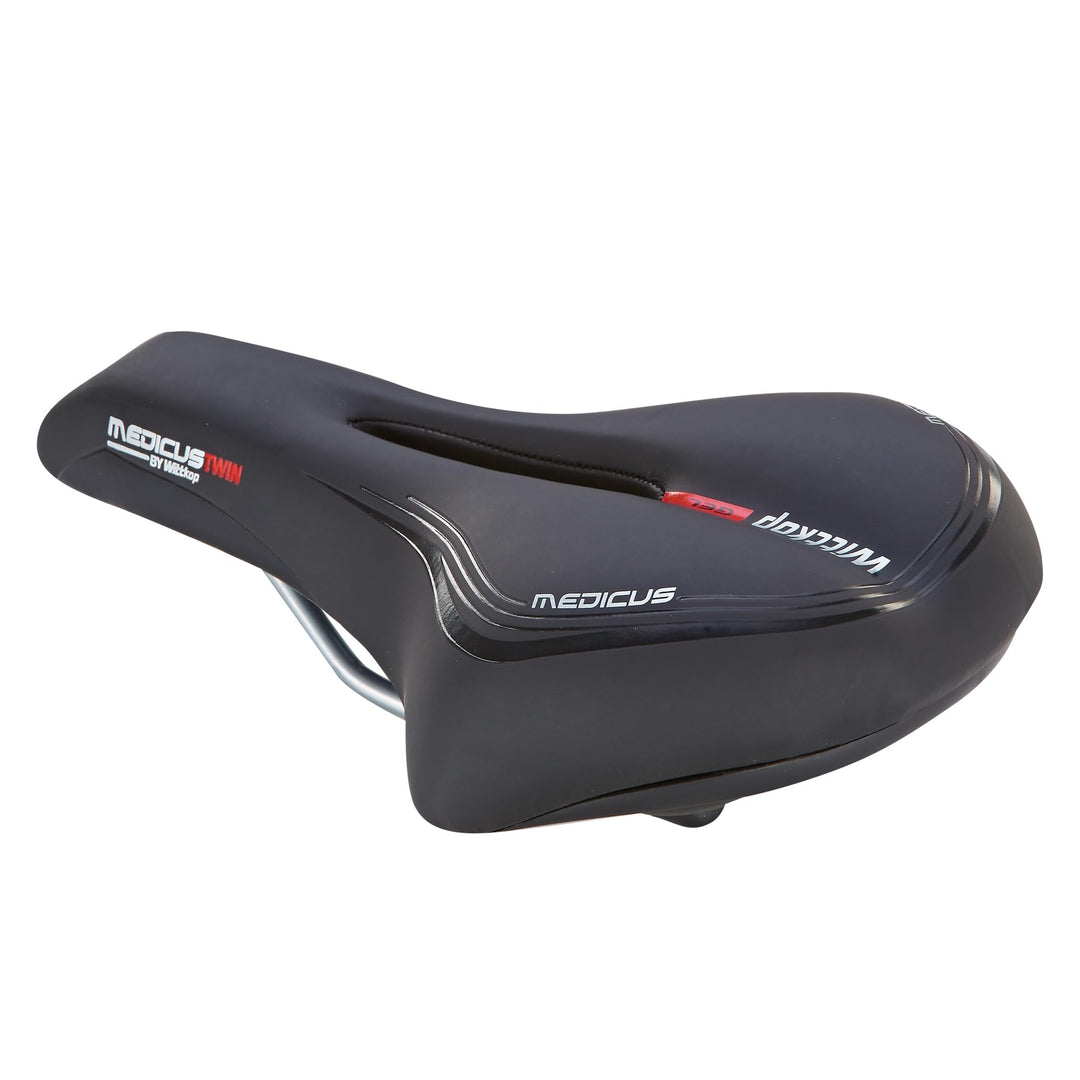 Prophete Wittkop Medicus Twin Sattel | Trekkingsattel | Fahrradsattel | Geleinlage und Elastomerdämp