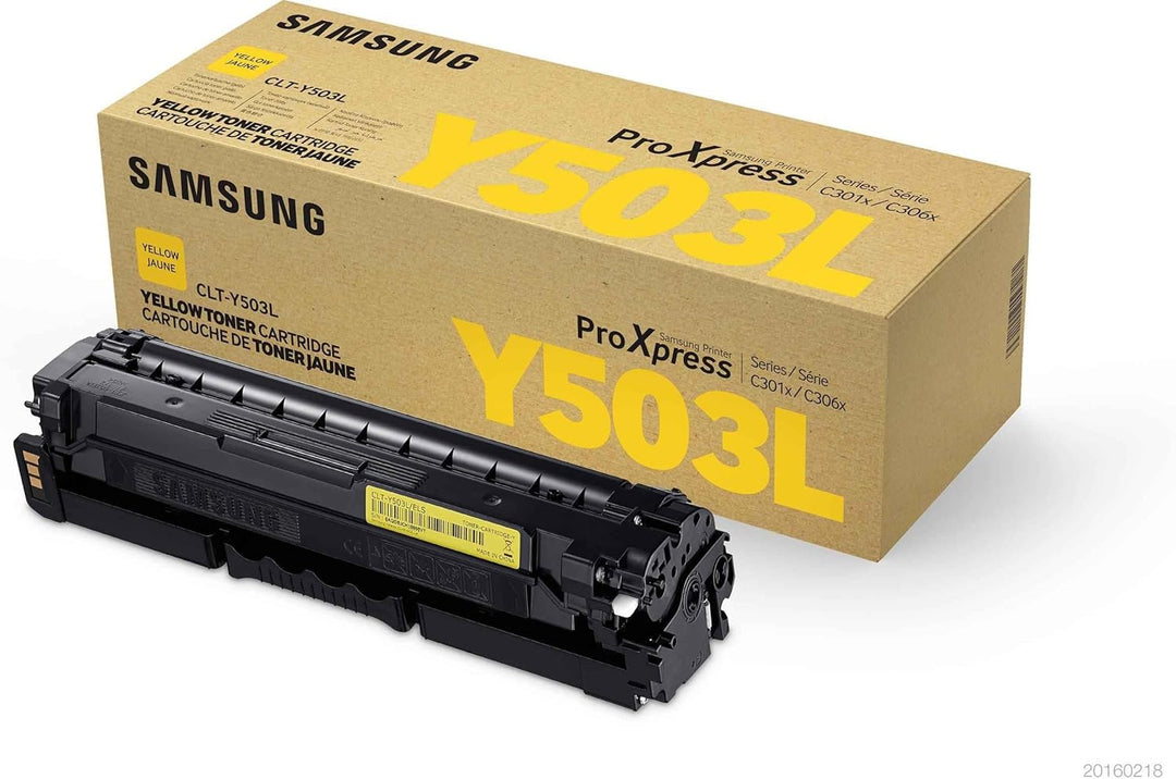 HP CLT-Y503L/ELS (SU491A) Original Toner Gelb (Kompatibel mit: SL-C3010ND, C3010DW, C3060ND, C3060FR