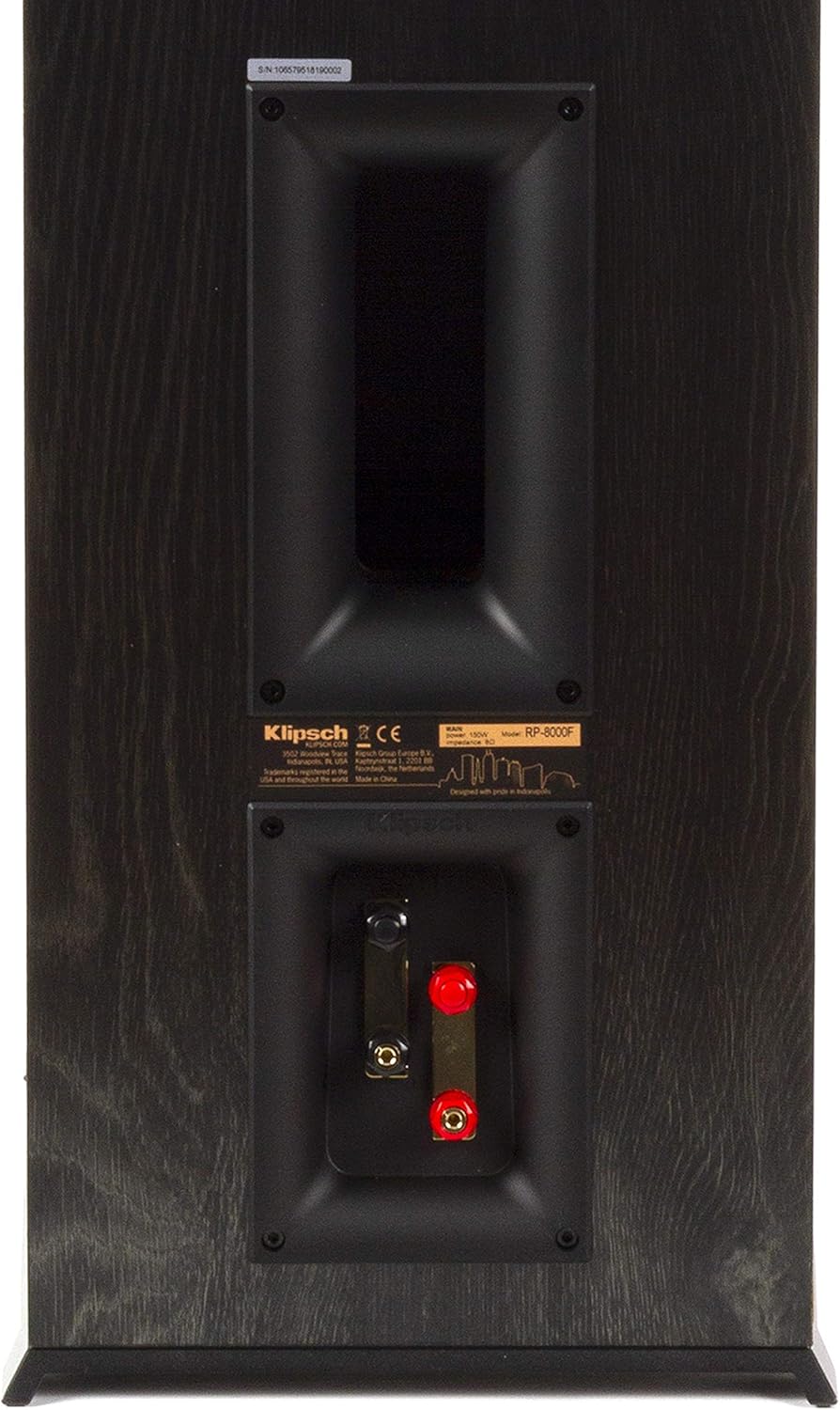 Klipsch RP-8000F Referenz Premiere Standlautsprecher – jeweils (Ebony)