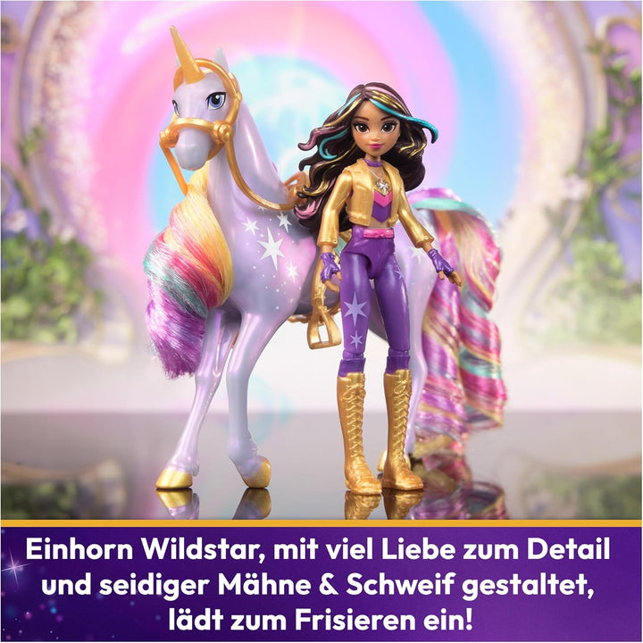 Unicorn Academy Sophia und Einhorn Wildstar Set - ca. 12 cm grosse Originalfiguren zur beliebten Net