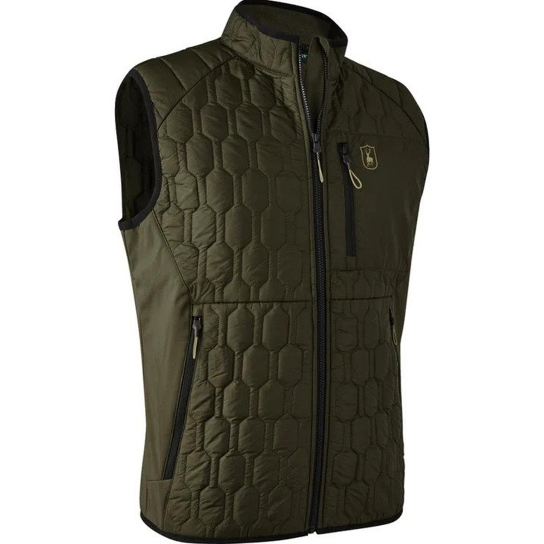 Deerhunter Mossdale Quilted Waistcoat - Green, S