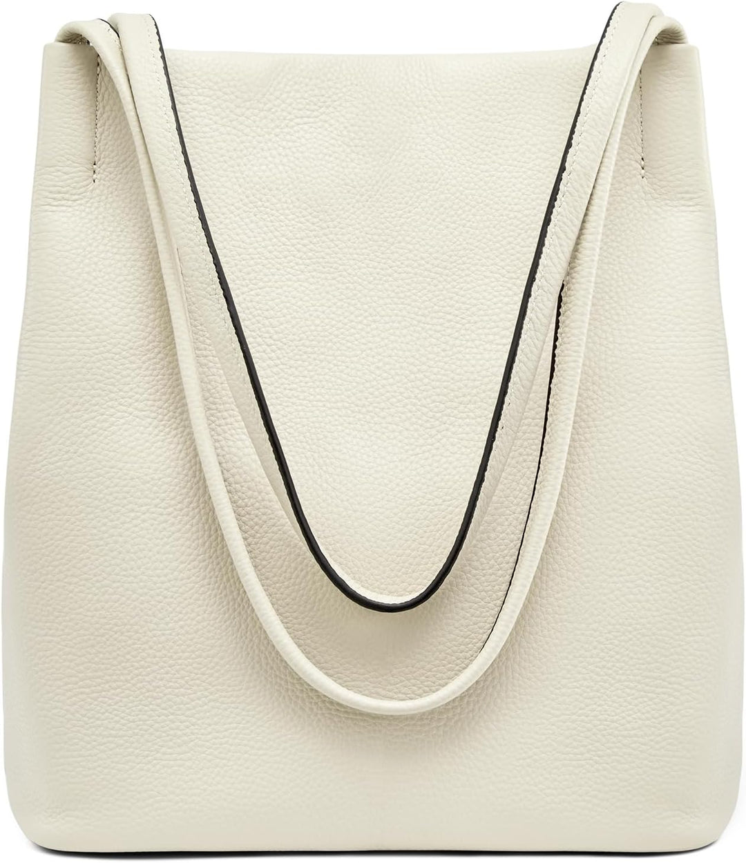 Kattee Damen Handtaschen und Tragetaschen aus weichem Echtleder Schultertasche mit magnetischem Druc