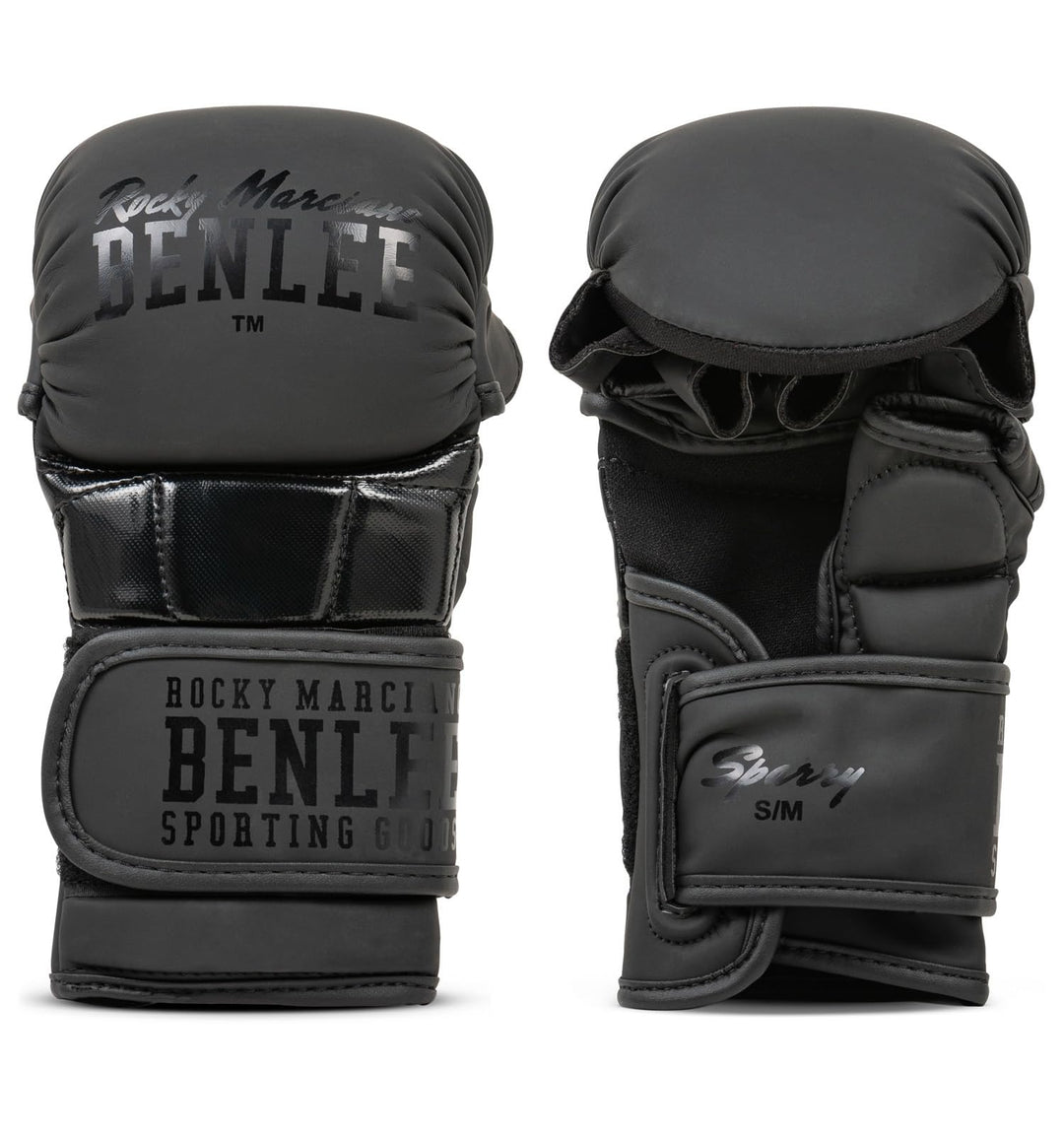 BENLEE MMA-Trainingshandschuhe aus Kunstleder (1Paar) SPARRY L/XL, Black