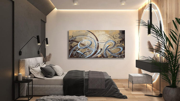 Monica Mirafiori I 100% HANDGEMALT I Gemälde Force I 100x50cm | Gemälde Handgemalt | Acrylgemälde |