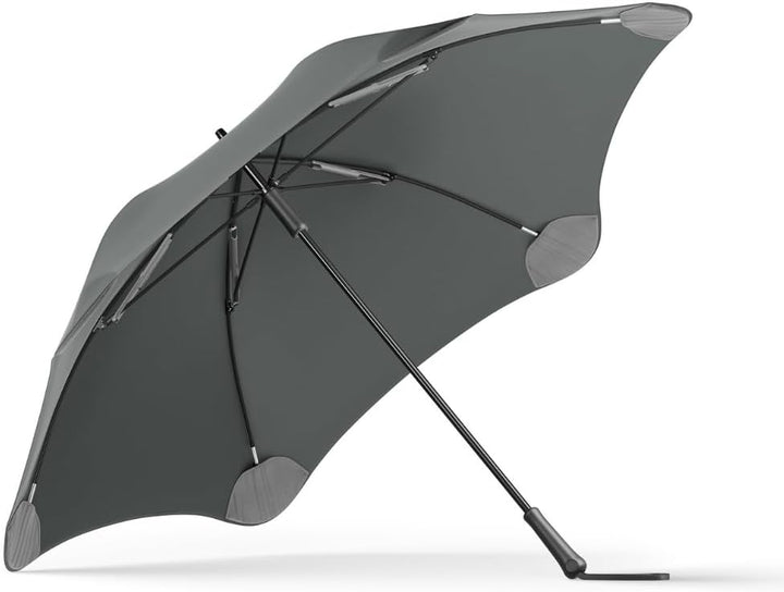 Blunt Executive Stockschirm Regenschirm grau | gross & sturmfest für 2 Personen – 138 cm Ø | Innovat