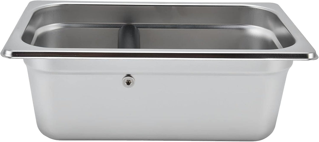 Edelstahl Kaffee Knock Box, Klopfbehälter Abklopfbehälter Kaffeesatz Tresterbehälter Abklopfkasten,