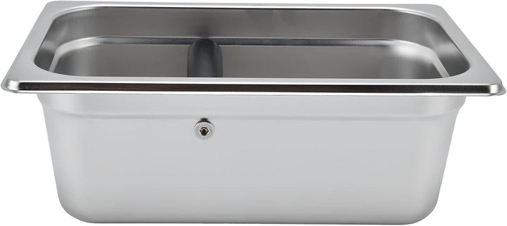 Edelstahl Kaffee Knock Box, Klopfbehälter Abklopfbehälter Kaffeesatz Tresterbehälter Abklopfkasten,