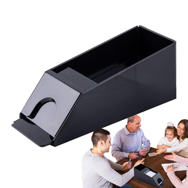 Kartenspender, Kartenschuh,Blackjacks Dealing Shoe 4/6-Deck | Wiederverwendbarer Kartenverteiler für