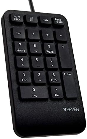 V7 KP400-1N USB Numeric Keypad Wired Keypad Universal, Wired Keypad Universal