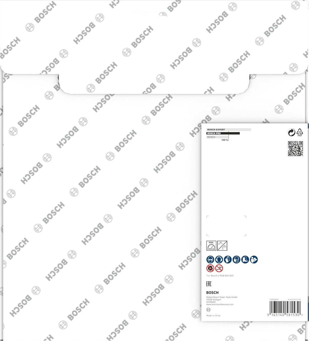 Bosch Professional Diamanttrennscheibe Best für Stone, 300 x 20,00 und 25,40 x 2,8 x 15 mm, 26086026
