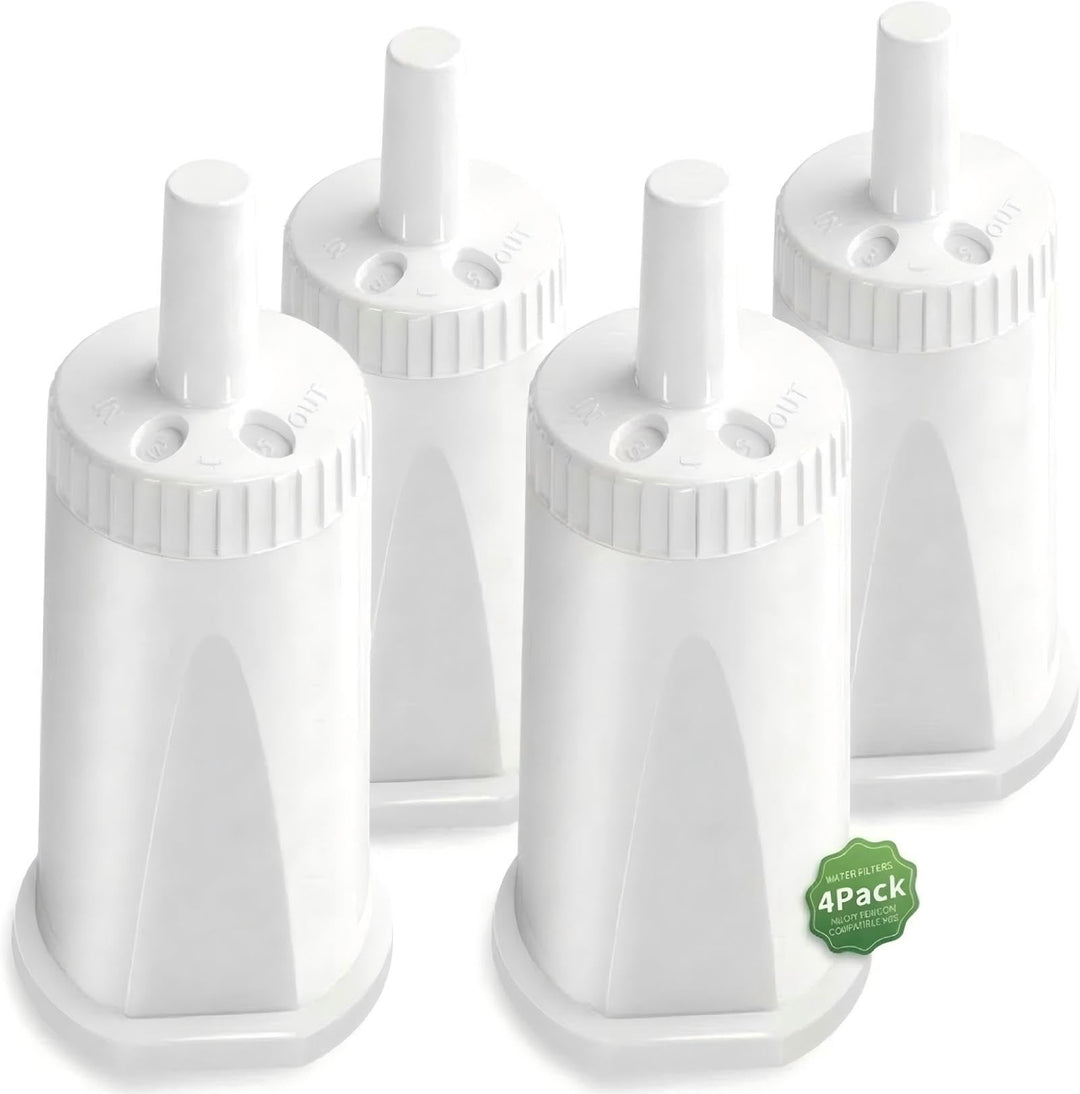 4 Stück Wasserfilter Kompatibel mit Sage, Für Barista Express/Pro/Touch/Impress/Oracle SES876/SES878