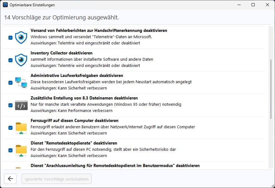 WinOptimizer 27 - 3 USER Lizenz - Tuning für Windows 11 10 7 - unbegrenzte Laufzeit - Sicher, Sauber