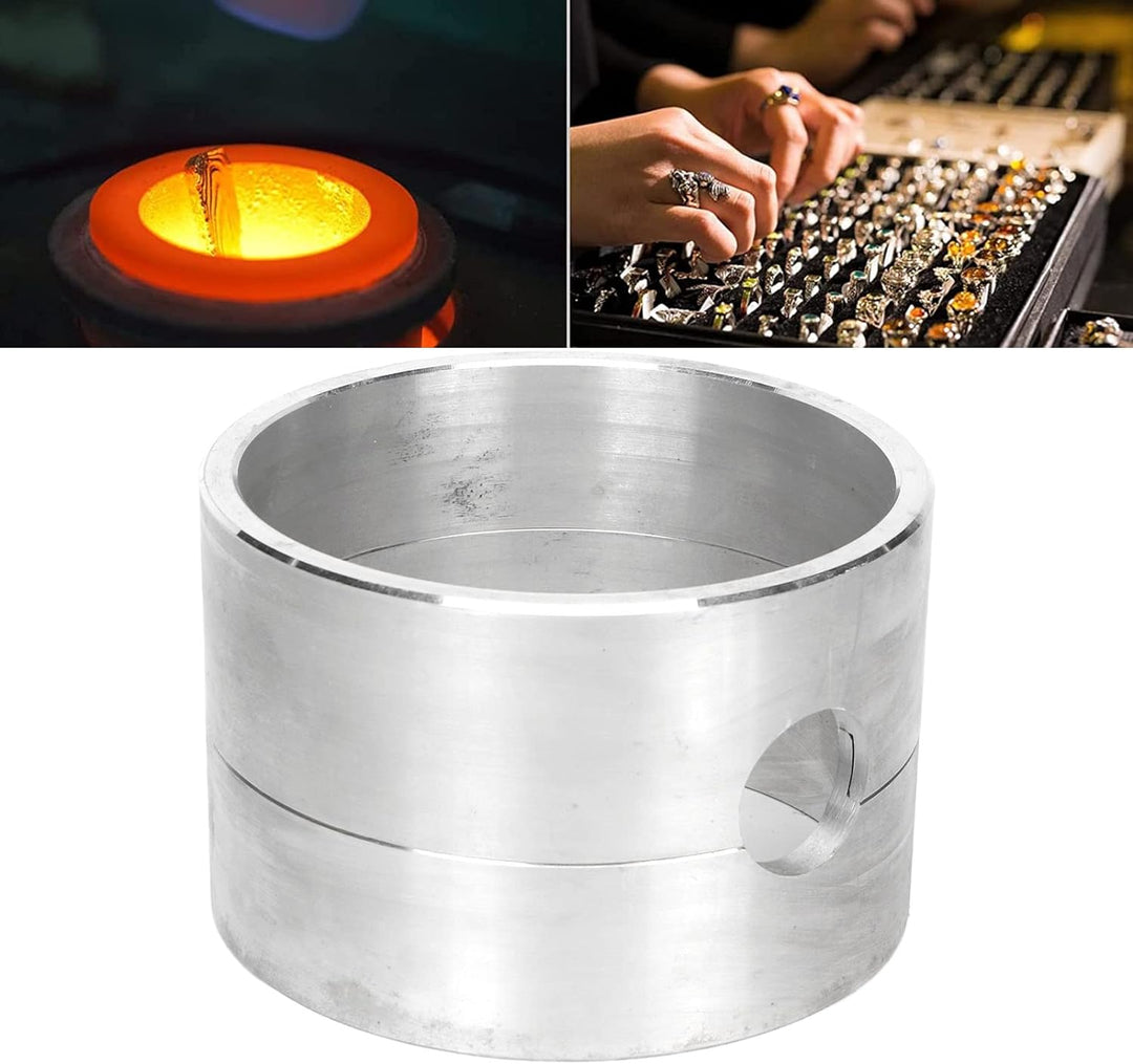 Casting Sandbox Schmelztieg, Aluminium-Legierung hohe Temperaturbeständigkeit Gute Wärmeableitung Sa