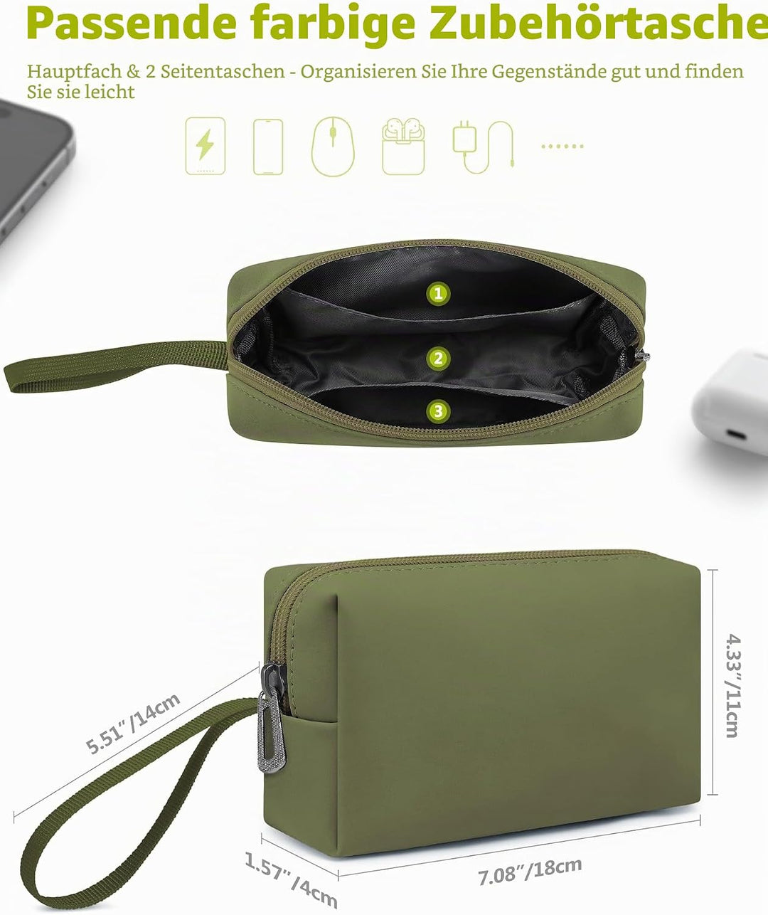 HYZUO 13 Zoll Laptop Hülle Tasche mit Einstellbarer Ständer für MacBook Air 13 M5 A3449 M4 M3 M2 M1