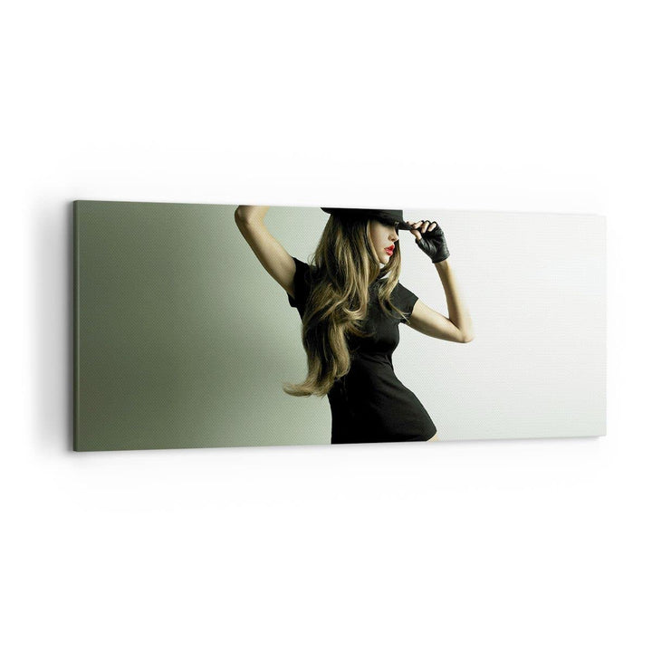Wandbilder Dekoration Wohnzimmer Schönheit club tanz disco Panorama Bilder auf Leinwand 120x50cm Lei