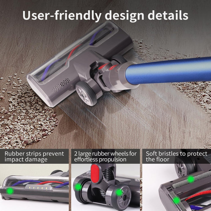 FEVORCS Bürste Ersatzteil Zubehör Kompatibel mit Dyson V7 V8 V10 V11 V15 Staubsauger Bodendüse mit F