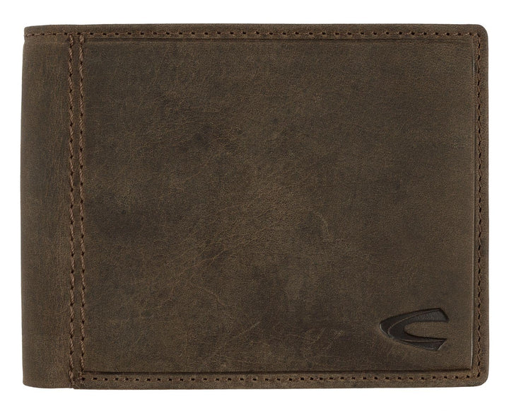 camel active Vietnam Herren Geldbörse RFID Querformat Leder Mittelgross, Brown