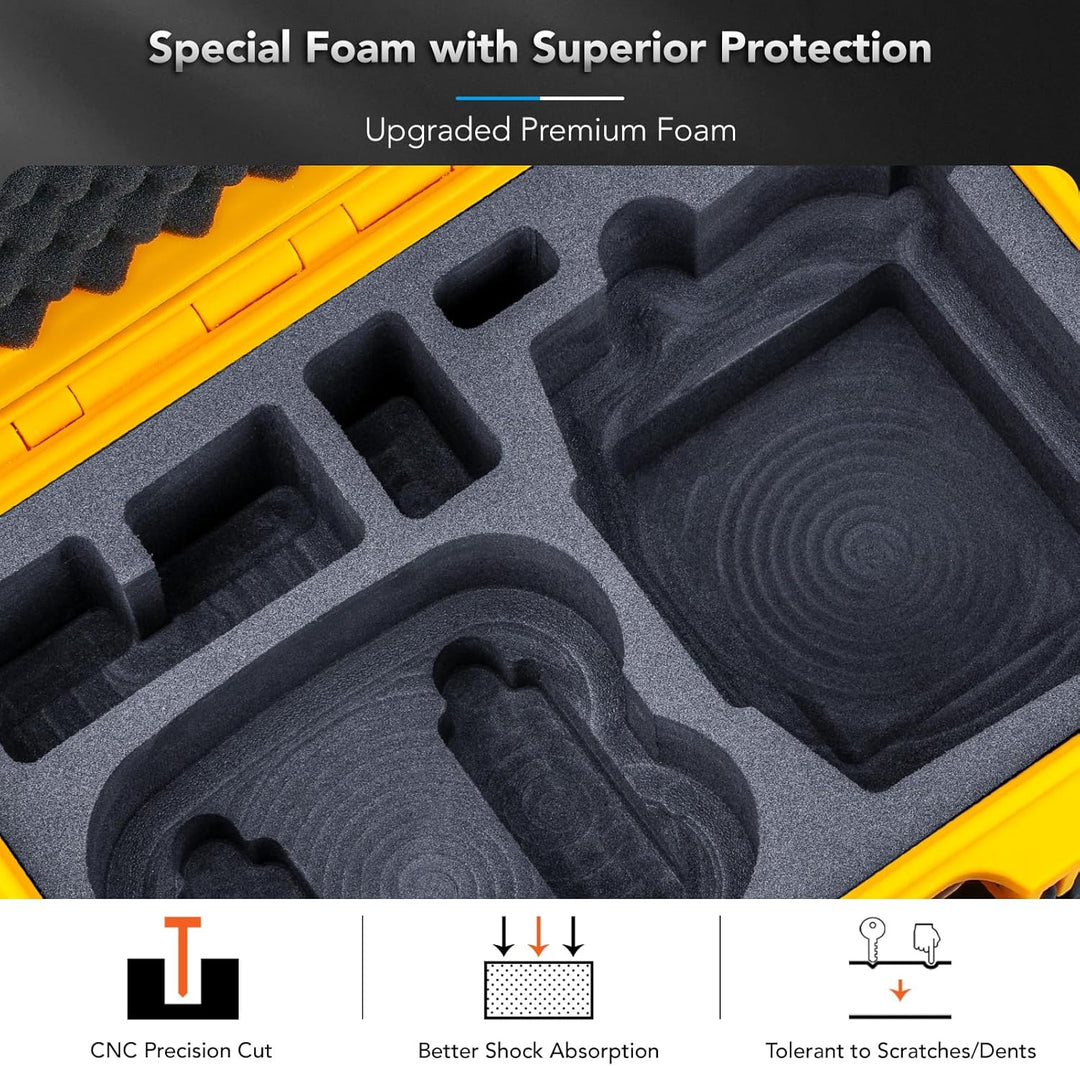 Lykus Titan N110 Wasserdicht Tasche/Koffer/Case für DJI Neo Combo, RC-N3/DJI RC 2, Unterstützung 7 A