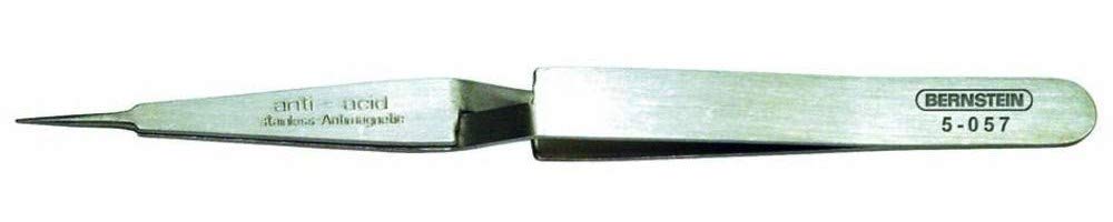 Bernstein Werkzeug SMD-Kreuzpinzette, selbsthaltend, gerade-spitz, 120 mm, 5-057