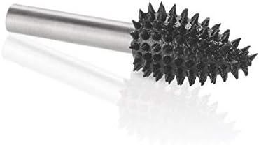 Kutzall Extrem Flame Rotationsfräser, 1⁄4" Schaft, sehr grob - Holzbearbeitungsaufsatz für Bosch, De