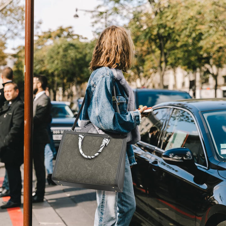 NUBILY Handtasche Damen Shopper Grosse Leder Umhängetasche Elegant Gross Laptop Schultertasche Arbei