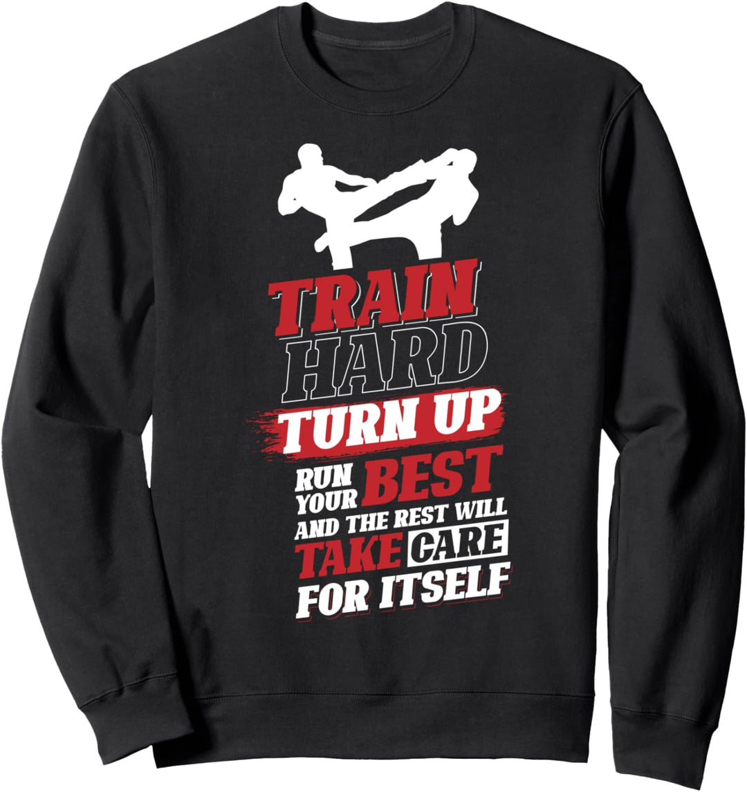 Kickboxen Kardio Design für Kickboxer Sweatshirt