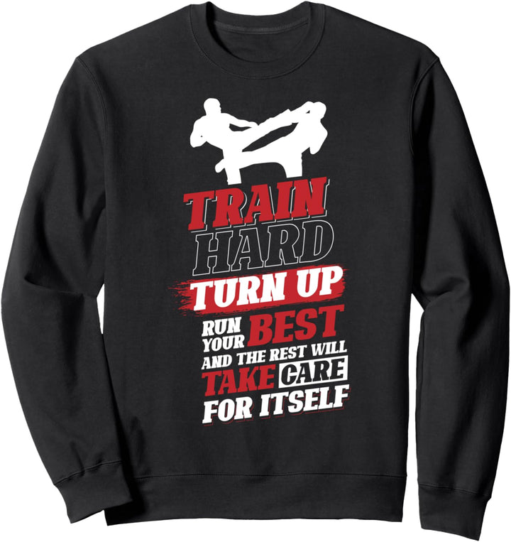 Kickboxen Kardio Design für Kickboxer Sweatshirt