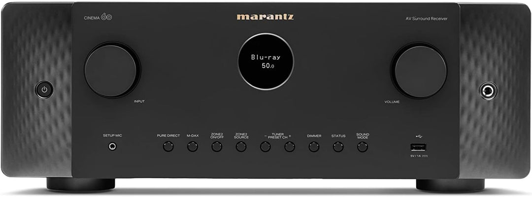 AV-Verstärker Marantz Cinema 60 Dab, Schwarze Oberfläche