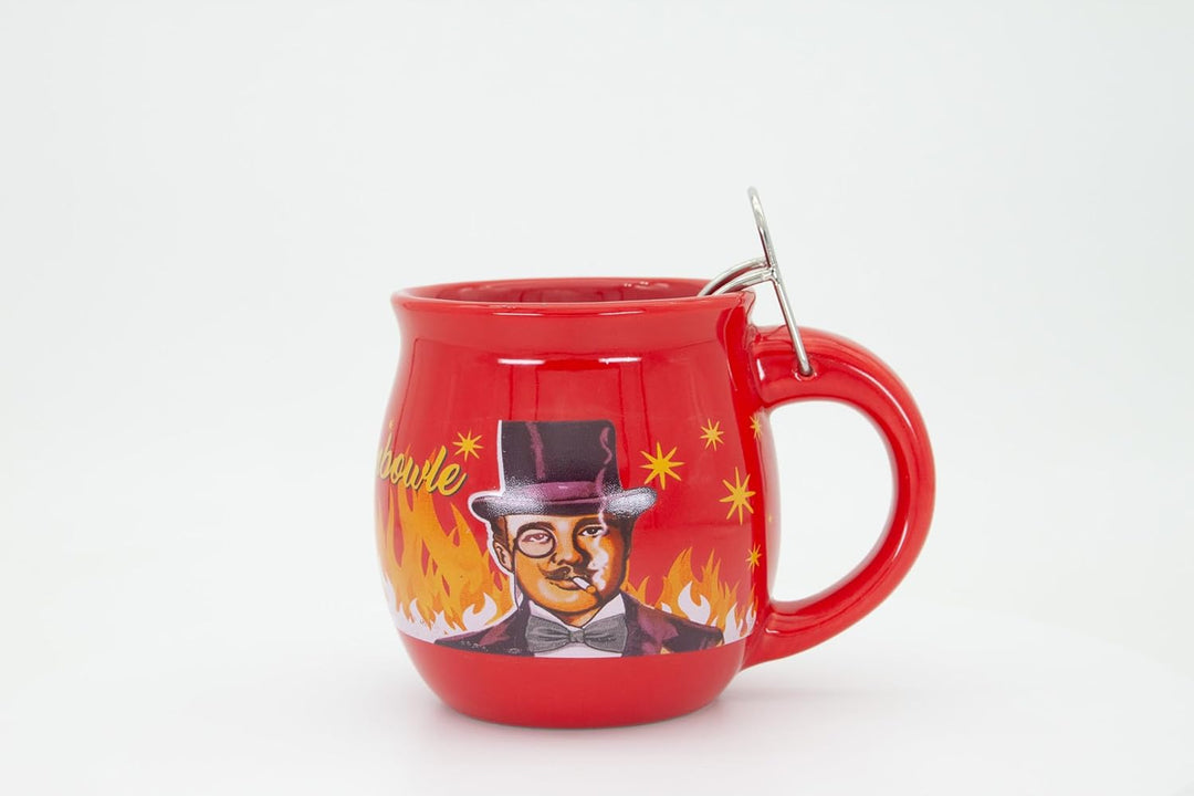 Feuerzangentasse 6er im Karton, Rot/Rühmann - für Feuerzangenbowle