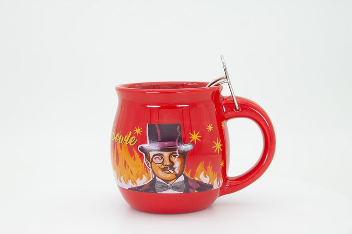 Feuerzangentasse 6er im Karton, Rot/Rühmann - für Feuerzangenbowle