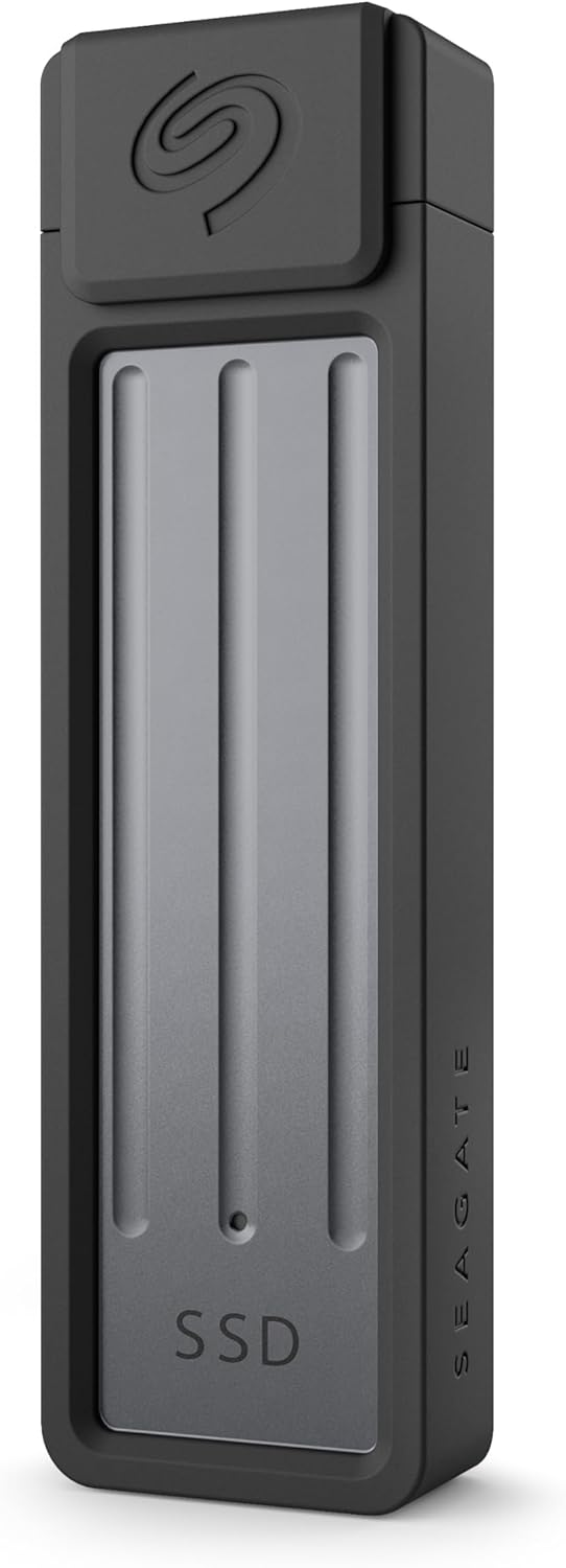 Seagate Ultra Compact 2TB, Externe SSD, 1000MB/s, USB 3.1 Typ C, inkl. Data Rescue Service (STMX2000