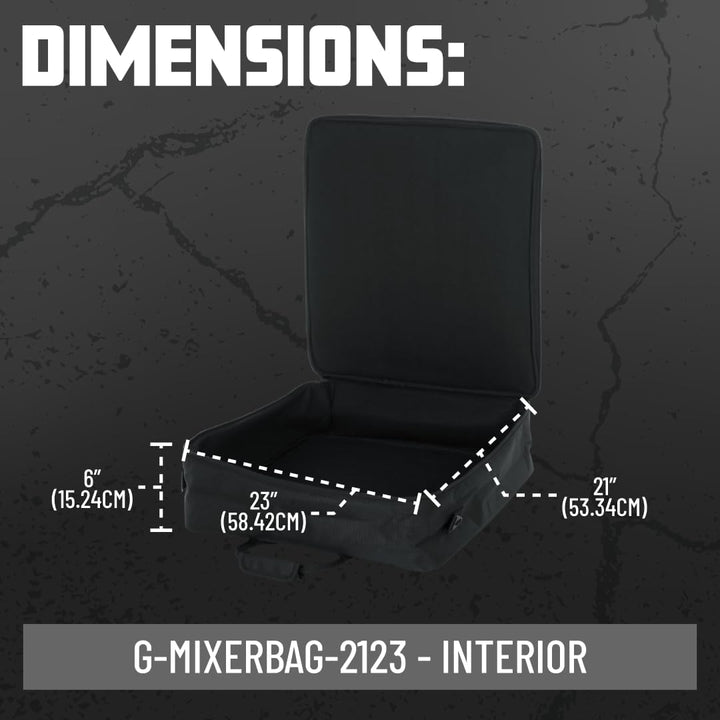 GATOR-Koffer aus verstärktem Nylon G-Mixerbag 21" x 23 2123 21" x 23" x 6", 2123 21" x 23" x 6"