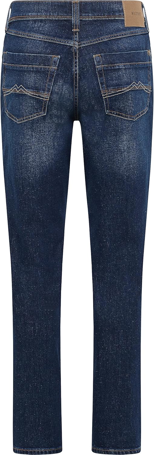MUSTANG Herren Jeans Hose Style Washington Straight 31W / 32L Blau, 31W / 32L Blau
