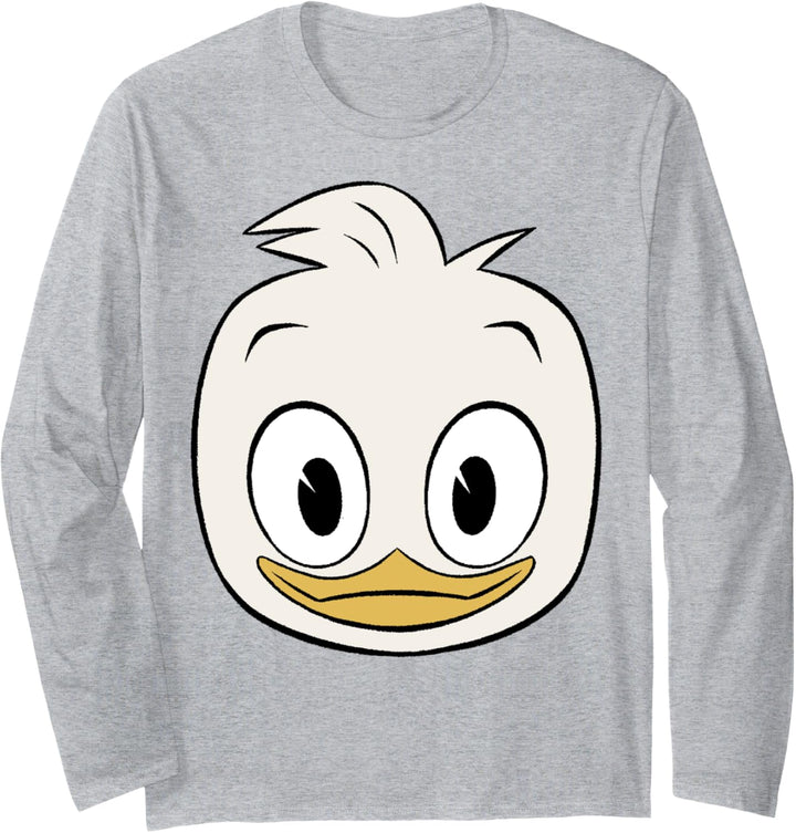 Disney DuckTales Dewey Big Face Langarmshirt