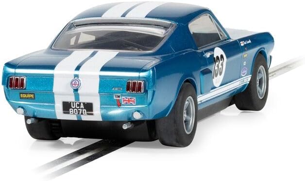 Scalextric Cars – C4517 Shelby Mustang GT350 – Paul Kenelly – Equipe GTS – Spielzeug-Schlitzauto zur