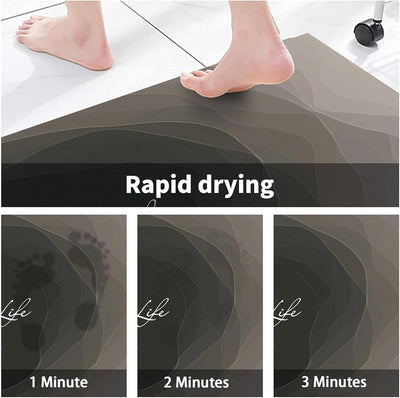 YeahBoom Super Absorbierende Bodenmatte,60 * 90cm Schmutzabweisend Bodenmatte Für Bad,rutschfest Küc