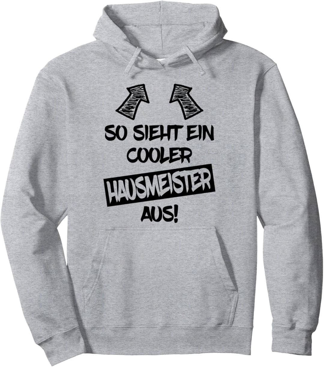 Hausmeister Lustig Handwerker Haustechniker Gebäudetechniker Pullover Hoodie