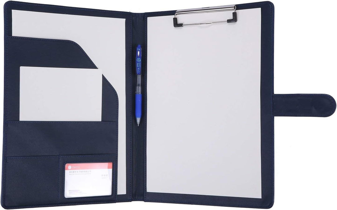 Klemmbrettmappe A4 Schreibmappe klemmbrett mappe mit Klemmbrett ordner a4 klemmbrett （Blau） Blue, Bl