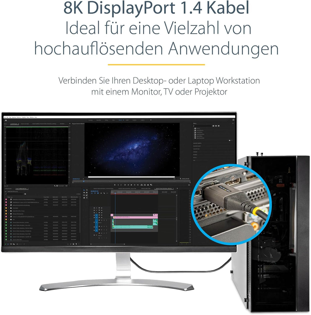 StarTech.com 2m VESA-zertifiziertes 3 m / 9.8 ft, 3 m / 9.8 ft
