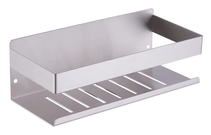 KigKog® Duschablage ohne Bohren Gebürstetes Nickel, Duschregal Wandmontage Edelstahl SUS304 Rostfrei