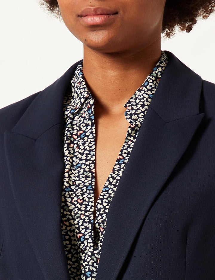 s.Oliver BLACK LABEL Damen Blazer 32 Dark Navy, 32 Dark Navy