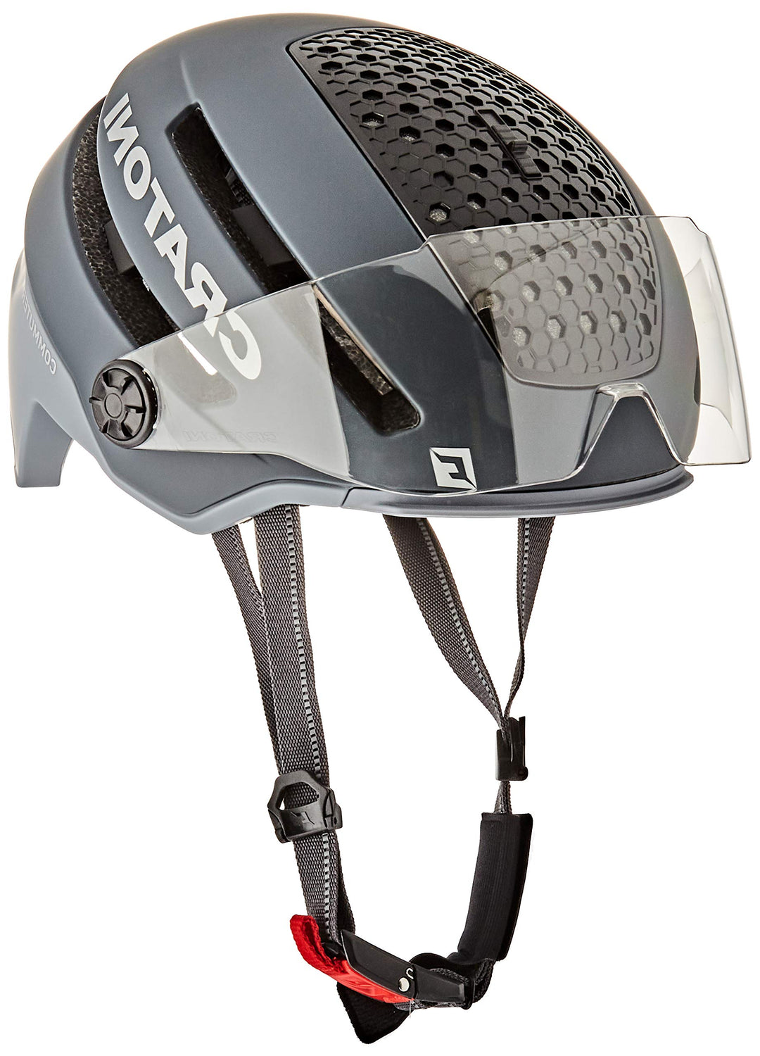 Cratoni Casque Commuter Pedelec Gris Taille Fahrradhelm, Schwarz, Einheitsgrösse