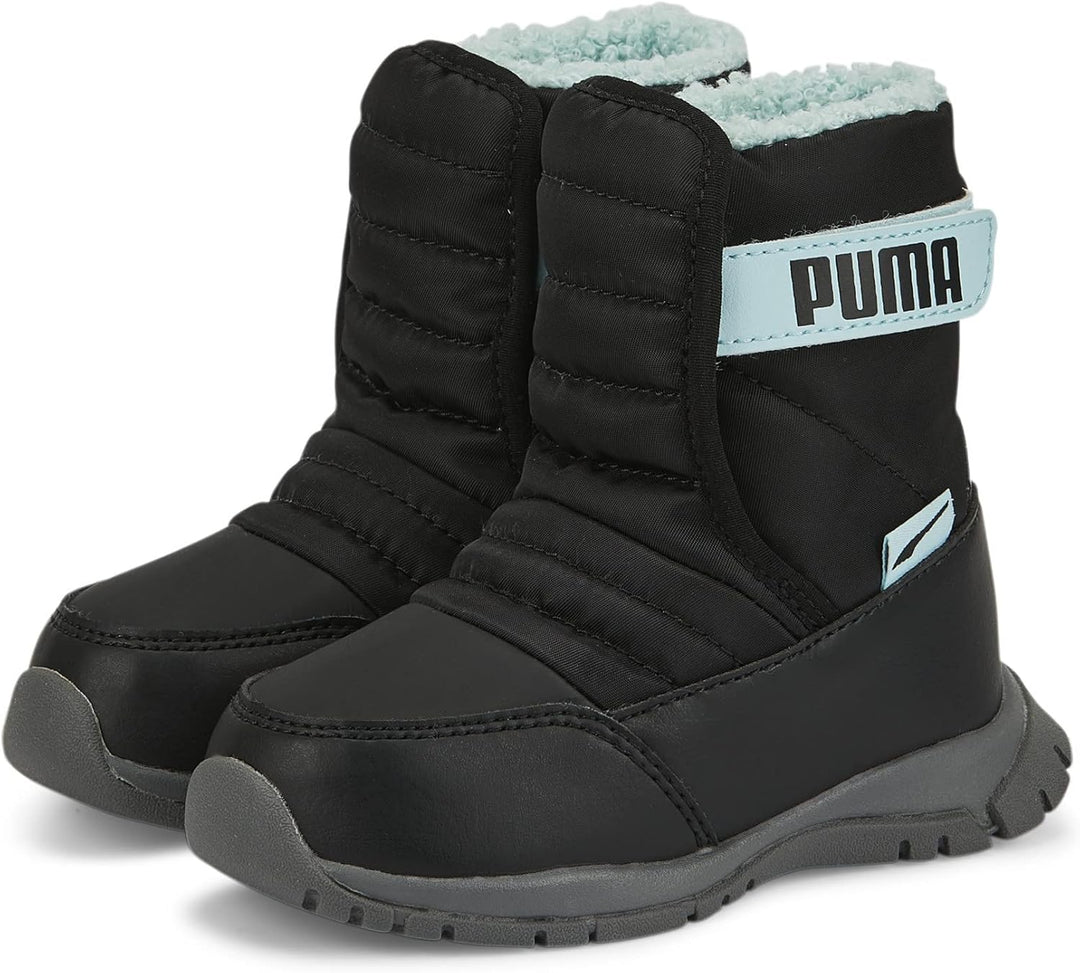 PUMA Unisex Baby Nieve Boot WTR Ac Inf Sneaker 20 EU Puma Black Puma Black, 20 EU Puma Black Puma Bl